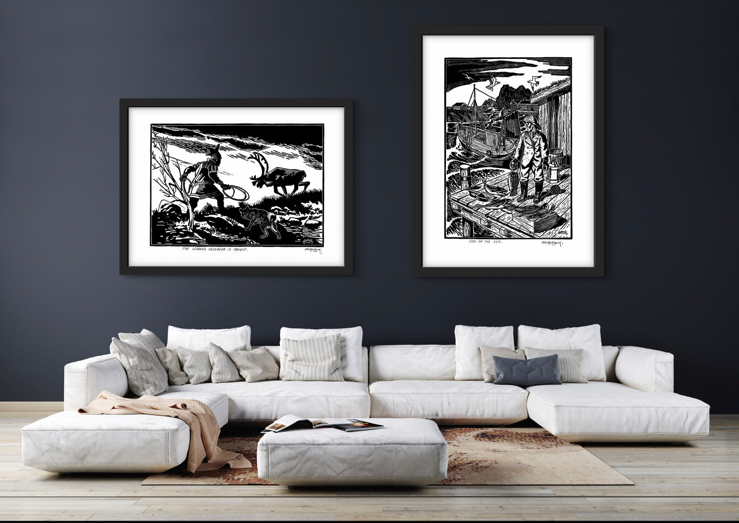 Harrong - Førerrein fanges inn