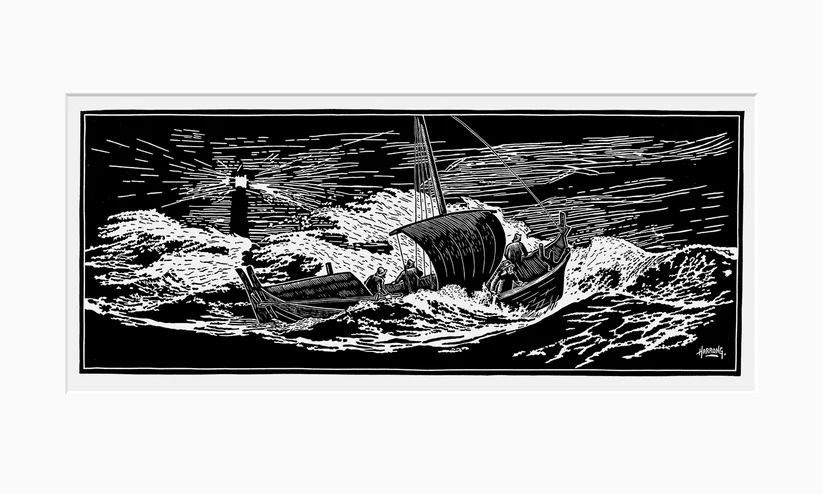 Harrong - I forrykende vær