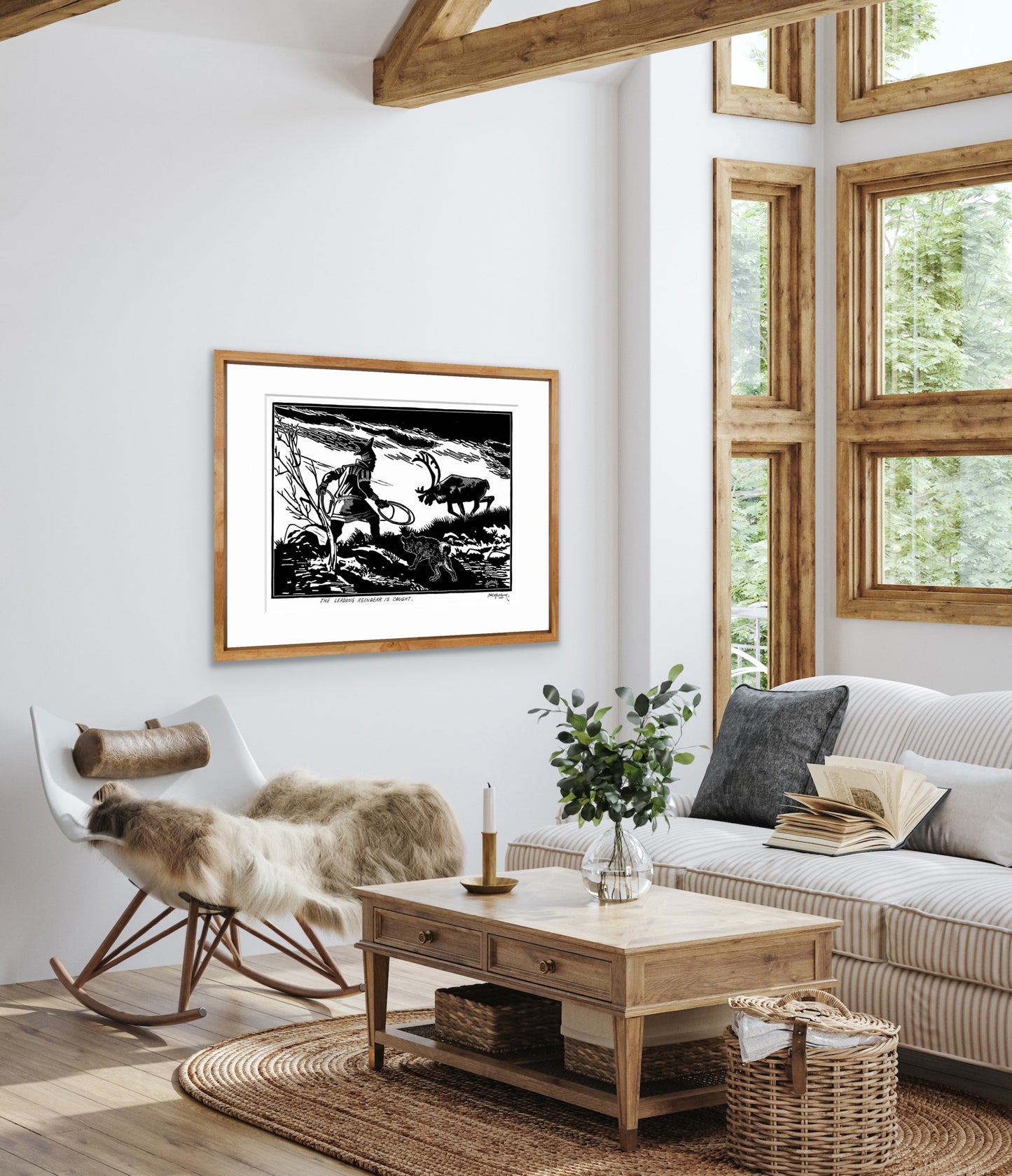 Harrong - Førerrein fanges inn