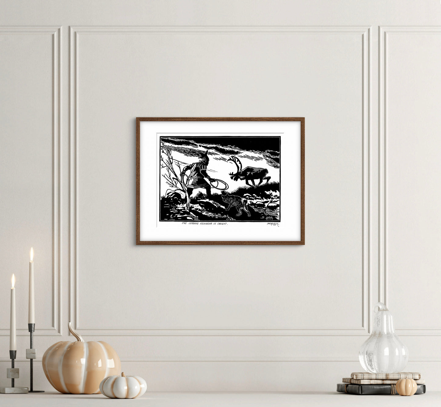 Harrong - Førerrein fanges inn