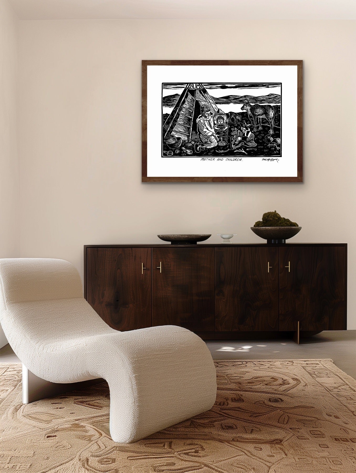 Harrong - Mor og barn