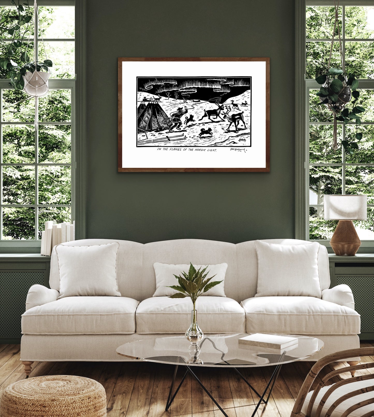 Harrong - I nordlysets flammer