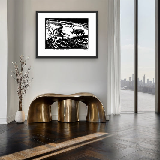 Harrong - Førerrein fanges inn