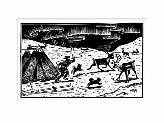 Harrong - I nordlysets flammer